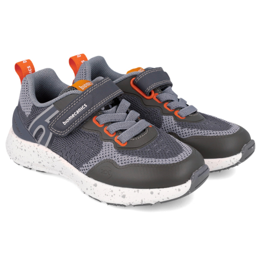Pantofi copii baieti din textil Biomecanics, Gri – 241271-B156 Pantofi copii baieti din textil Biomecanics, Gri – 241271-B156