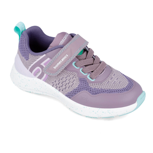 Pantofi copii fete din textil Biomecanics, Mov – 241271-D164