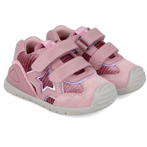 Ghete copii fete din piele imblanite, Biomecanics, Roz – 241111-C159FB Ghete copii fete din piele imblanite, Biomecanics, Roz – 241111-C159FB