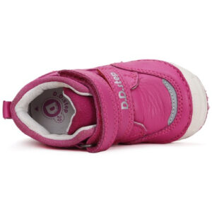 Pantofi copii fete din piele DD Step, Roz – S038-42241C