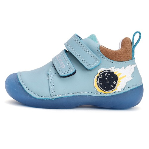 Pantofi copii baieti din piele DD Step, Albastru – S015-42219