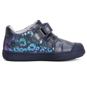 Pantofi copii fete din piele Ponte, Albastru – DA03-4-2845A