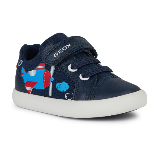 Pantofi copii baieti din textil Geox, Albastru – B451NC_01054_C0735 Pantofi copii baieti din textil Geox, Albastru – B451NC_01054_C0735