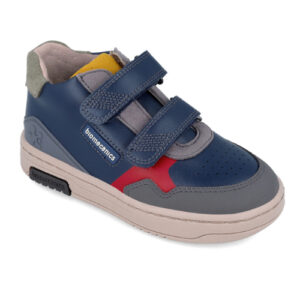 Pantofi copii baieti din piele Biomecanics, Albastru – 241230-B183