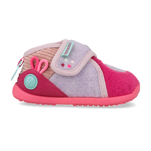 Pantofiori de interior anatomici, fete, Biomecanics Biohome Sensory, Roz / Lila – 261185-B146