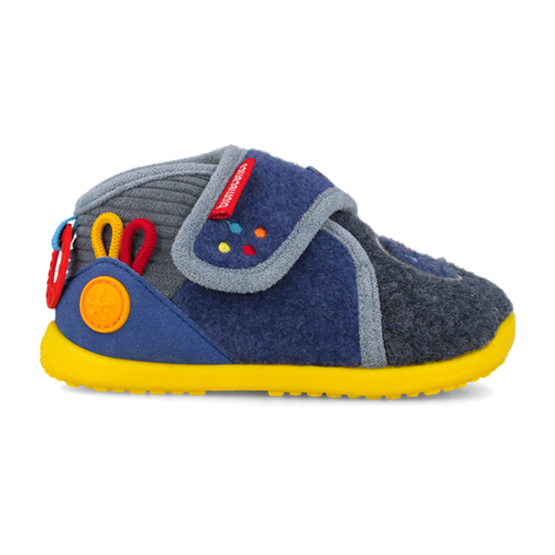 Pantofiori de interior anatomici, baieti, Biomecanics Biohome Sensory, Azul – 261185-A008