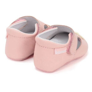 Pantofiori de interior copii fete din piele DD Step, Roz – K1596-61962