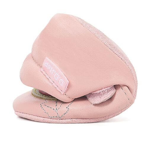 Pantofiori de interior copii fete din piele DD Step, Roz – K1596-61962