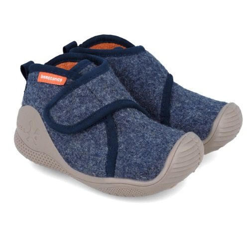 Pantofiori de interior copii baieti din textil Biomecanics, Albastru – 241290-A089 Pantofiori de interior copii baieti din textil Biomecanics, Albastru – 241290-A089