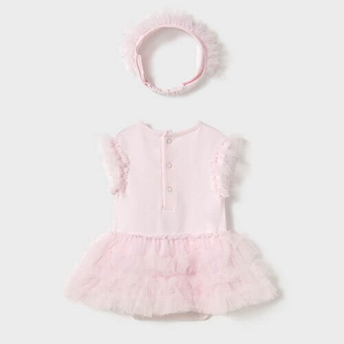 Rochie din bumbac Mayoral, Roz – 1756-070