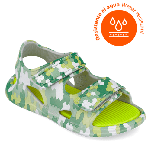 Sandale copii baieti de plaja Biomecanics, Verde – 262296-A442