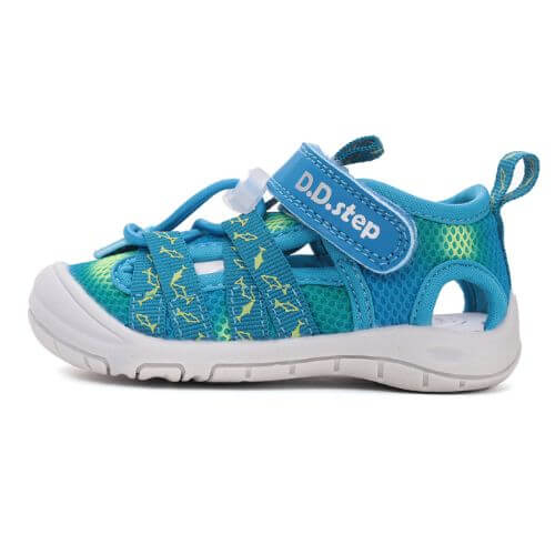 Sandale copii baieti din canvas DD Step, Albastru – G065-61161