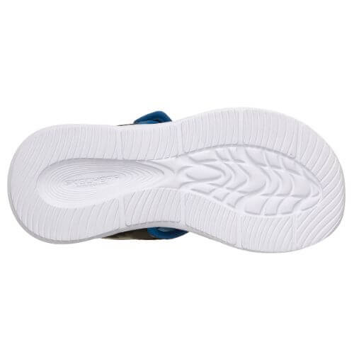 Sandale copii baieti cu LED Skechers, Albastru – 407010-BKBL