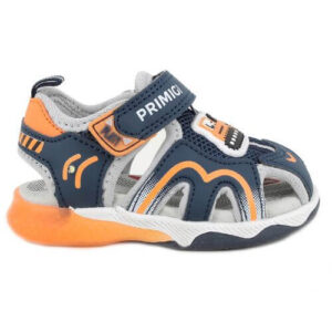 Sandale copii baieti din textil cu LED Primigi, Albastru – 1457122