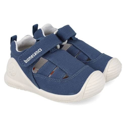Sandale copii baieti din textil Biomecanics, Albastru – 262187-A556 Sandale copii baieti din textil Biomecanics, Albastru – 262187-A556