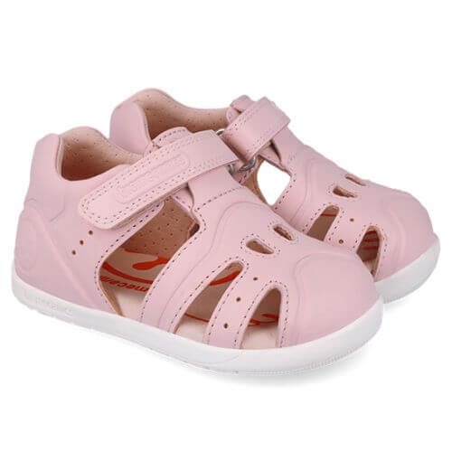 Sandale copii fete calapod lat din piele Biomecanics, Roz – 252165-C032 Sandale copii fete calapod lat din piele Biomecanics, Roz – 252165-C032