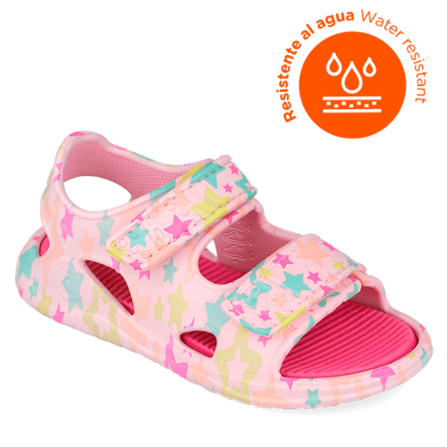 Sandale copii fete de plaja Biomecanics, Roz – 262297-A032