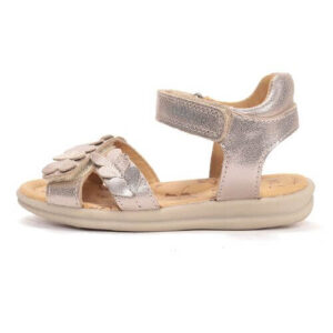 Sandale copii fete din piele DD Step, Auriu – G072-61153A