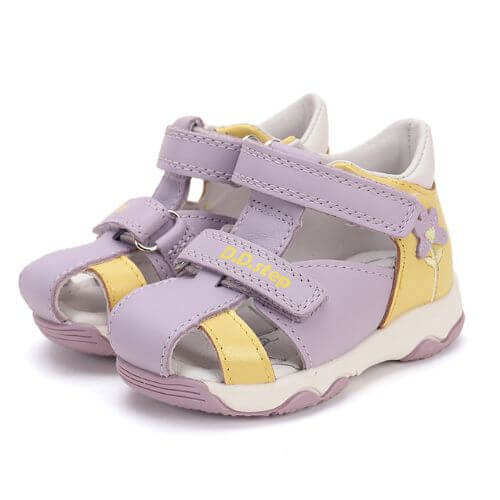 Sandale copii fete din piele DD Step, Roz – G064-51611D