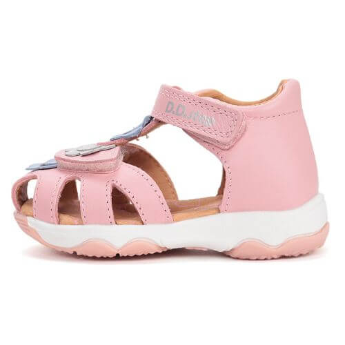 Sandale copii fete din piele DD Step, Roz – G064-61849B