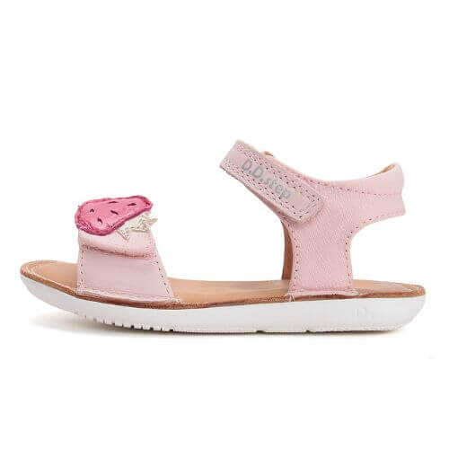 Sandale copii fete din piele DD Step, Roz – G080-61519A