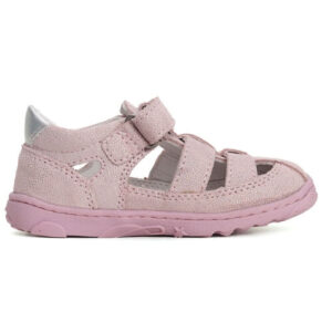 Sandale copii fete din piele DD Step, Roz – G077-41565B