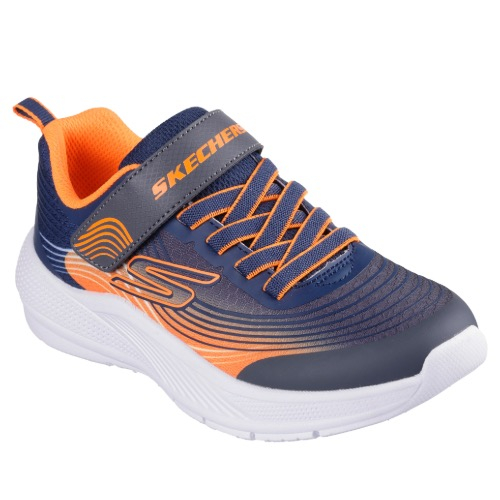 Pantofi copii baieti din textil Skechers, Gri – 403926_NVOR Pantofi copii baieti din textil Skechers, Gri – 403926_NVOR