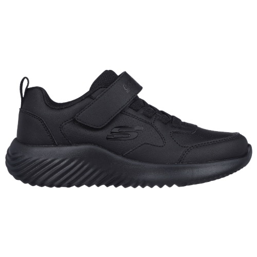 Pantofi copii baieti din textil Skechers, Negru – 405626-BBK