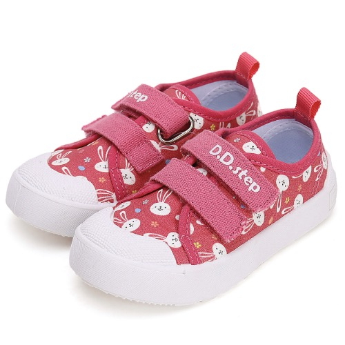 Pantofi copii fete din canvas DD Step, Roz – C096-42654B