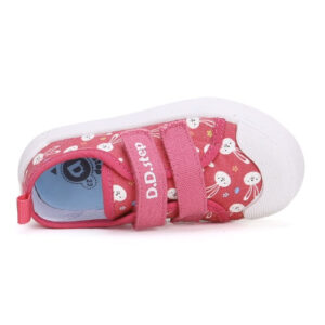 Pantofi copii fete din canvas DD Step, Roz – C096-42654B
