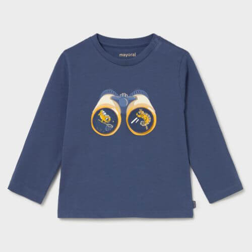 Tricou interactiv pentru baieti Mayoral, Ocean – 1017-31