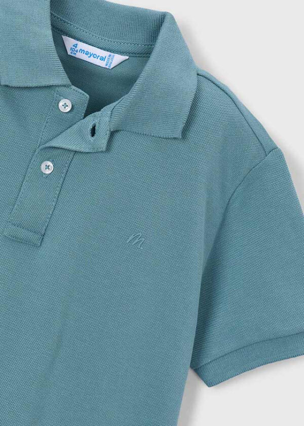 Tricou tip polo pentru baieti Mayoral, Verde – 150-12