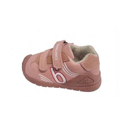 Ghete fete din piele imblanite Biomecanics Biogateo, Roz Prafuit – 261115-D193FB