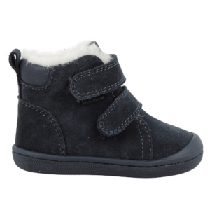 Ghete baieti din piele imblanite Primigi, Navy/Lana – 2400100