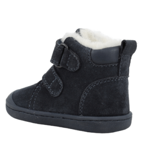 Ghete baieti din piele imblanite Primigi, Navy/Lana – 2400100