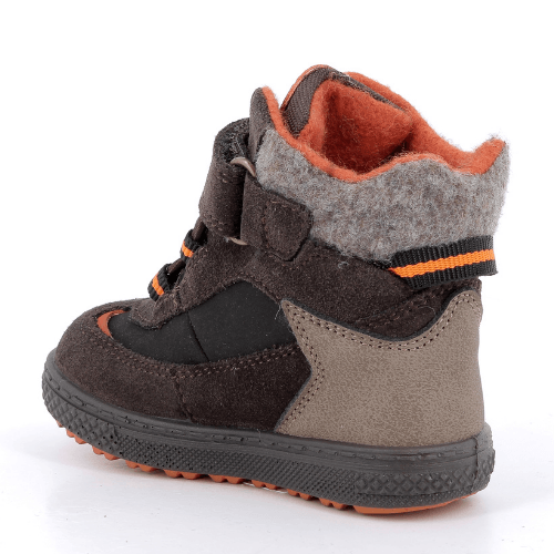 Ghete Gore-Tex baieti, impermeabil, Primigi, Maro/Portocaliu – 2352822