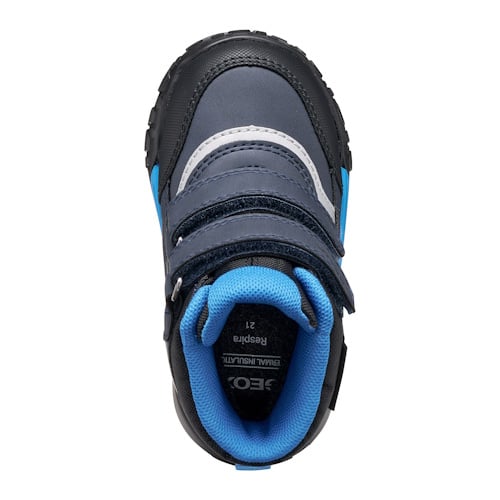 Ghete impermeabile baieti Geox Trekkyup ABX, Negru/Albastru – B566LD_000ME_C0035