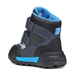 Ghete impermeabile baieti Geox Trekkyup ABX, Negru/Albastru – B566LD_000ME_C0035