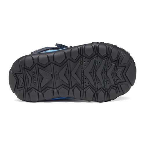 Ghete impermeabile baieti Geox Trekkyup ABX, Negru/Albastru – B566LD_000ME_C0035