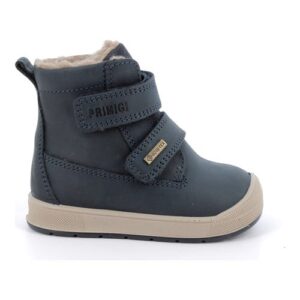 Ghete impermeabile copii baieti din piele imblanite Primigi GTX, Albastru – 8854611