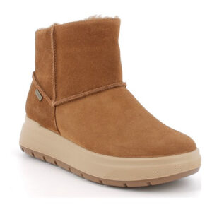 Ghete impermeabile copii fete din piele intoarsa imblanite Primigi GTX, Maro – 8875400