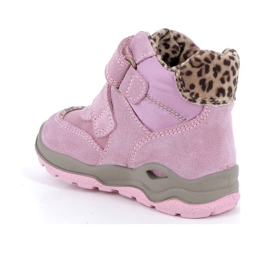 Ghete impermeabile copii fete din piele intoarsa imblanite Primigi GTX, Roz – 8863733