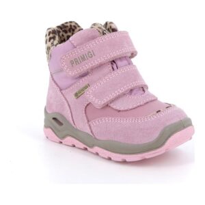 Ghete impermeabile copii fete din piele intoarsa imblanite Primigi GTX, Roz – 8863733