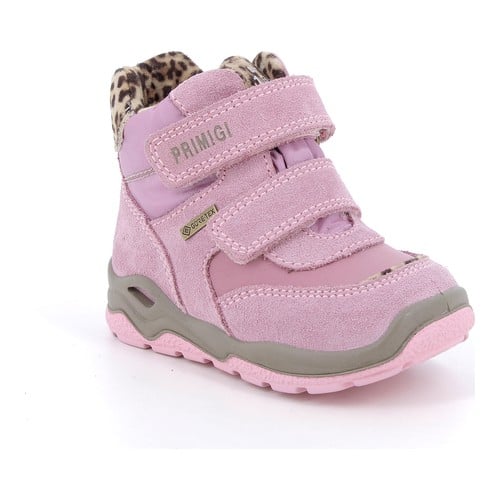 Ghete impermeabile copii fete din piele intoarsa imblanite Primigi GTX, Roz – 8863733