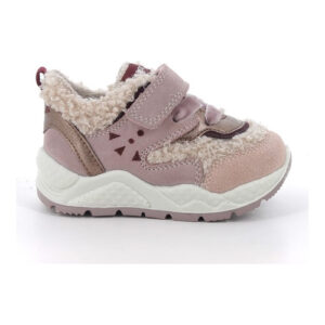 Pantofi sport copii fete din piele intoarsa Primigi, Roz – 8860022