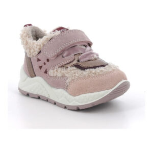 Pantofi sport copii fete din piele intoarsa Primigi, Roz – 8860022